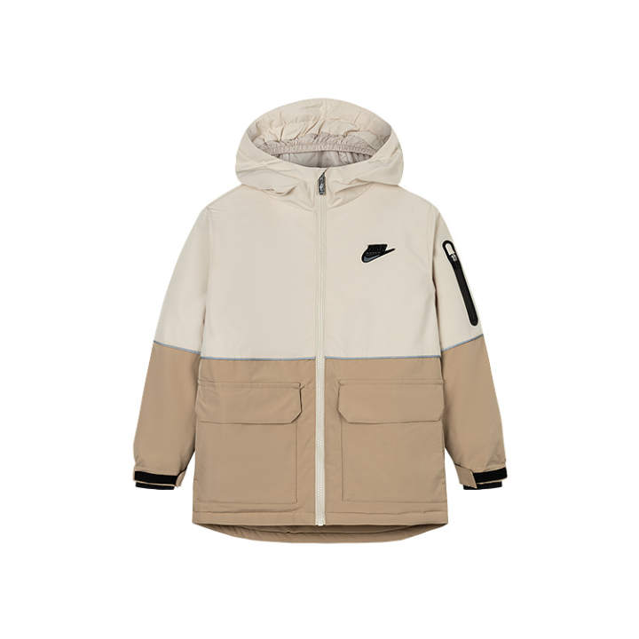 Nike Nike Padded Jacket White Sand Children Aged 3 7 Years Old