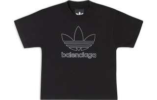 Balenciaga X Adidas Originals Kids T Shirts Crew Neck Moderate