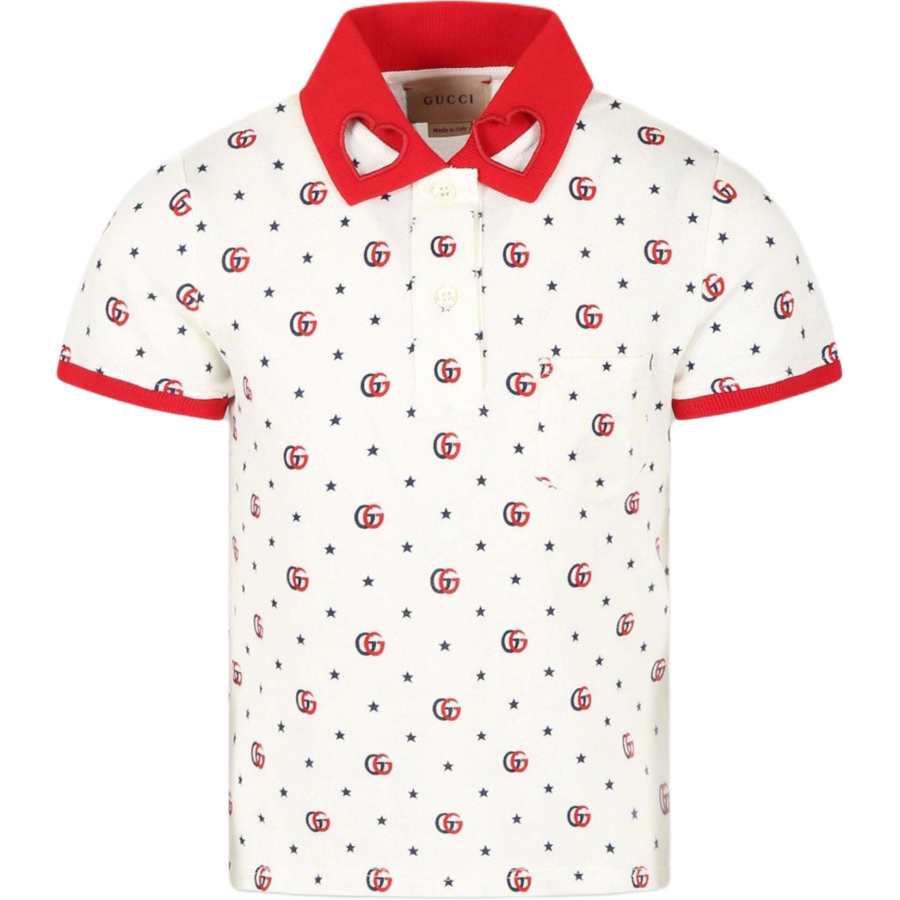 GUCCI Kids T Shirts Polo Collar Moderate