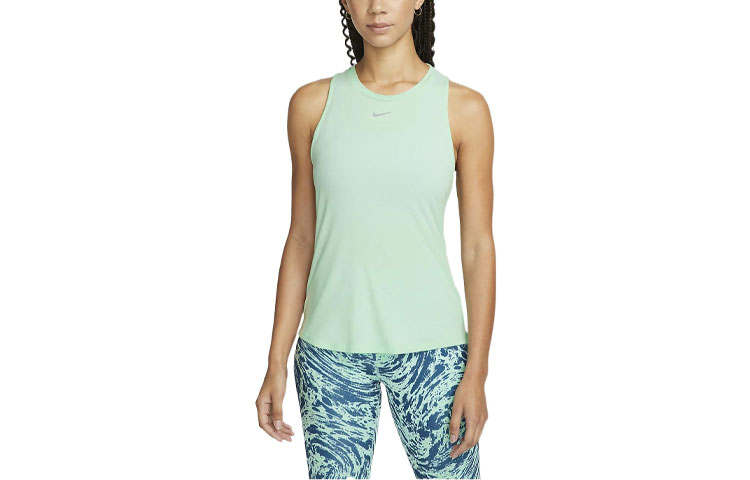 Nike Nike Dri Fit Sleeveless Sports Shirts Women's Mint Green Other