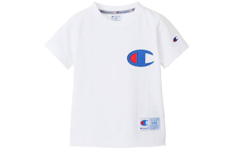 Champion Kids T Shirts Crew Neck Moderate