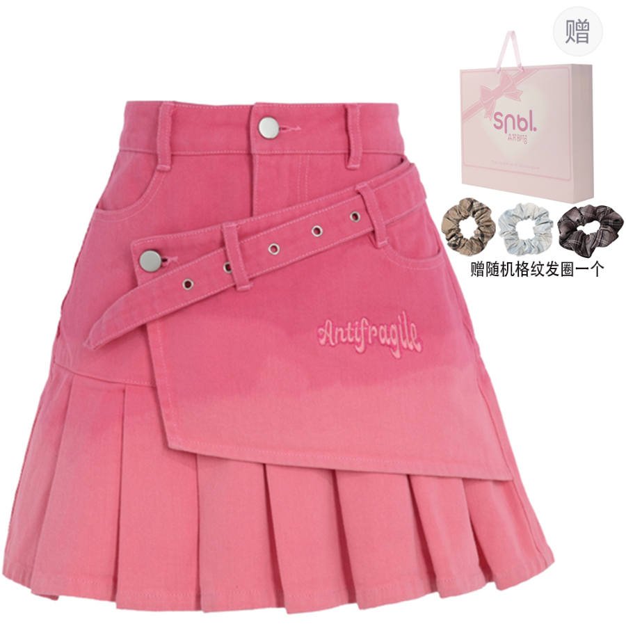 SNBL SNBL Denim Short Skirts Women's