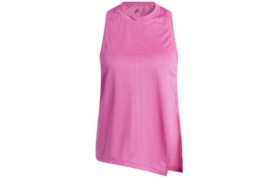 Adidas Adidas AEROREADY Sleeveless Sports Shirts Women's Fuchsia Other