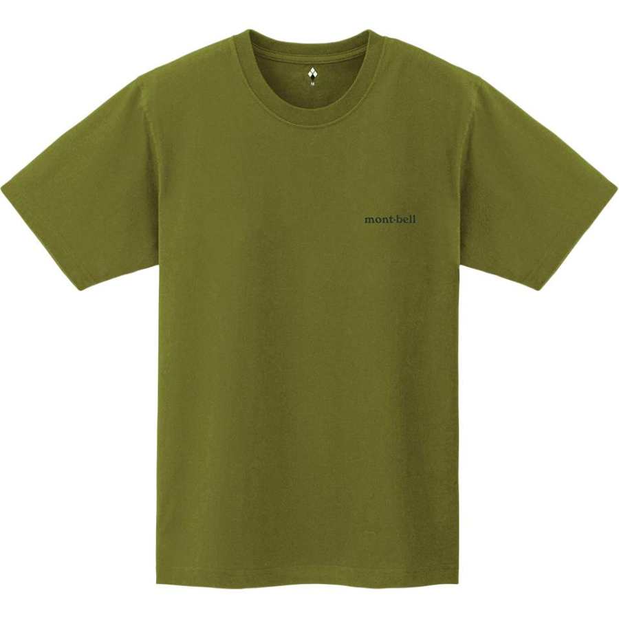 MONTBELL T Shirts Unisex Crew Neck