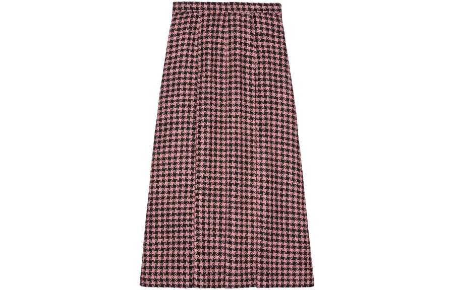 GUCCI Casual Long Skirts Women's Brown Moderate Long Other