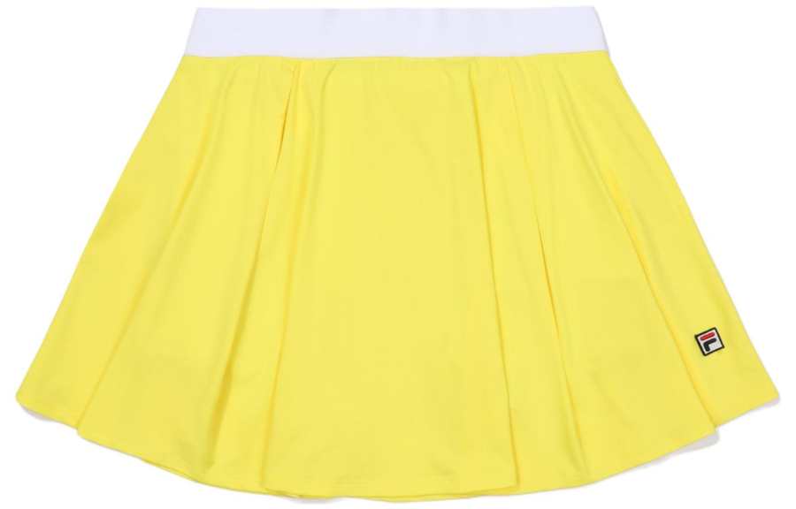 FILA Casual Short Skirts Women's Yellow