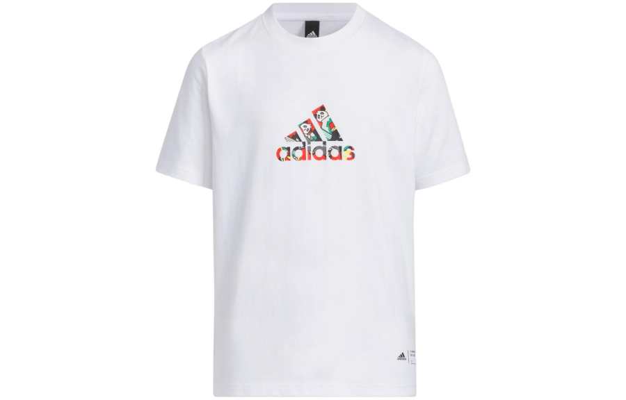 Adidas Adidas Kids T Shirts Crew Neck Moderate