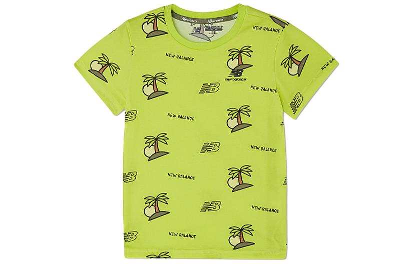 New Balance New Balance Kids T Shirts Crew Neck Moderate