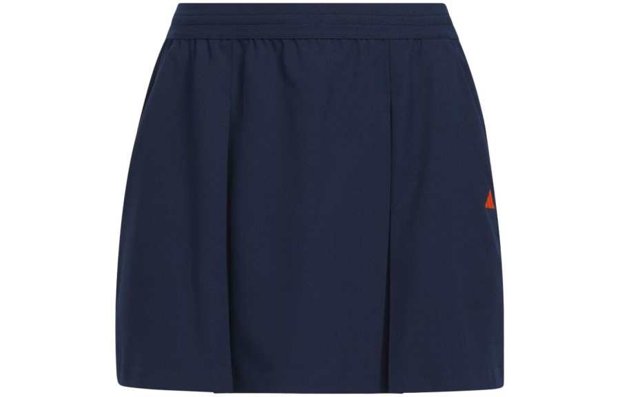 Adidas Adidas Casual Short Skirts Japan Version Women's Marine Blue