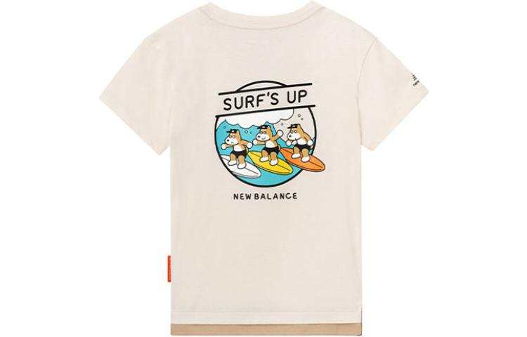 New Balance New Balance Kids T Shirts Crew Neck Moderate