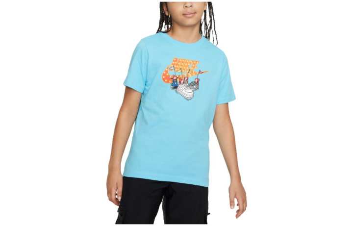 Nike Nike T Shirt Baltic Sea Blue Kids'