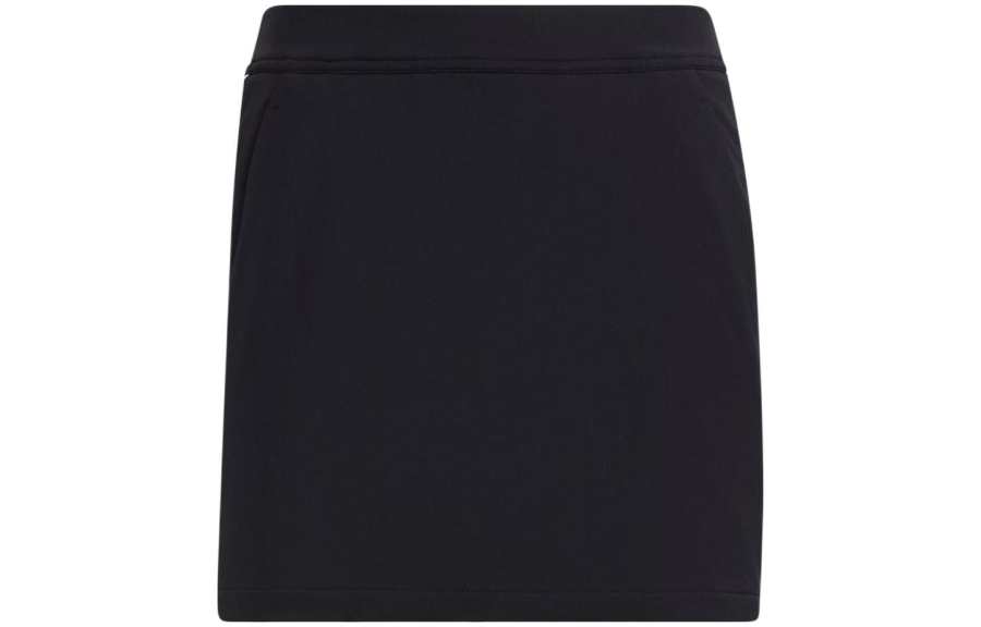 Adidas Adidas Casual Short Skirts Women's Black Moderate Short Bodycon Skirt