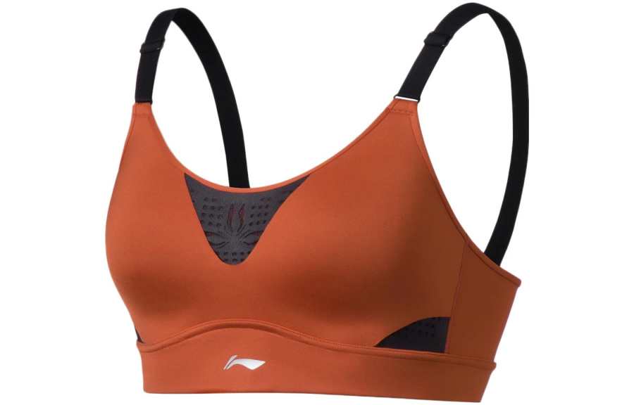 Li-Ning Li Ning Fitness Series Sports Underwear Women's Rusty Brick Brown Moderate