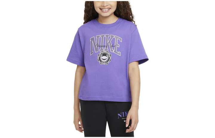 Nike Nike Kids T Shirts Crew Neck Moderate