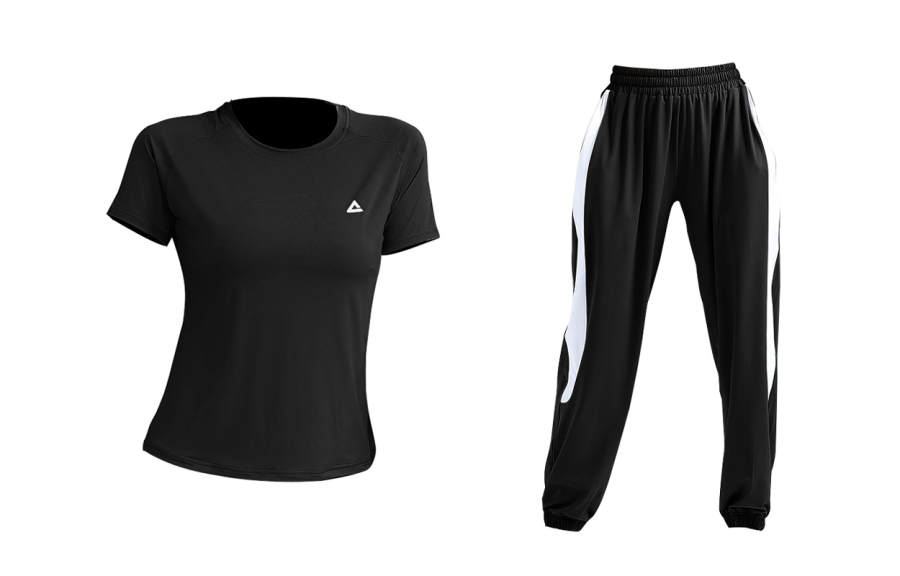 PEAK Fitness Sets Women's Crew Neck Thin