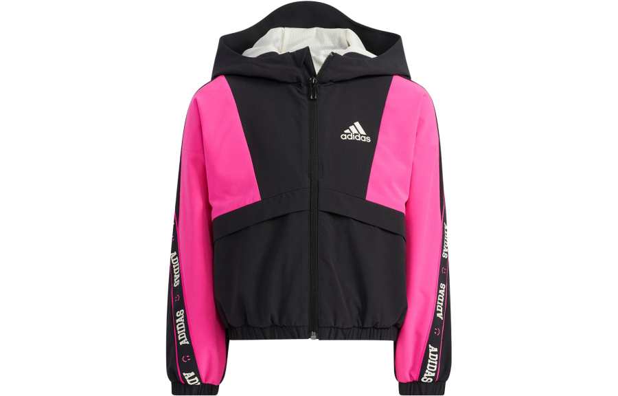 Adidas Adidas Jackets & Coats Pink Black Kids'