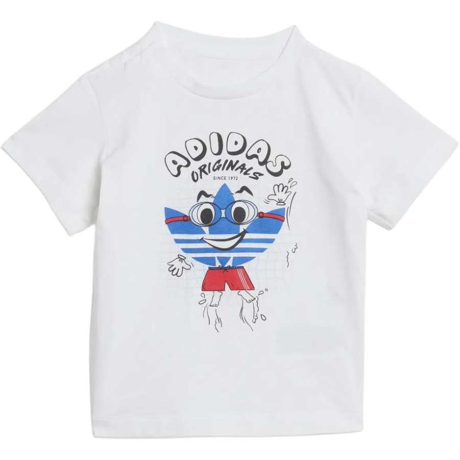 Adidas Originals T Shirt White Infant And Toddler