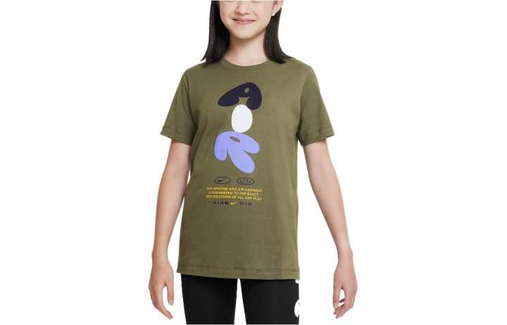 Nike Nike Kids T Shirts Crew Neck Moderate