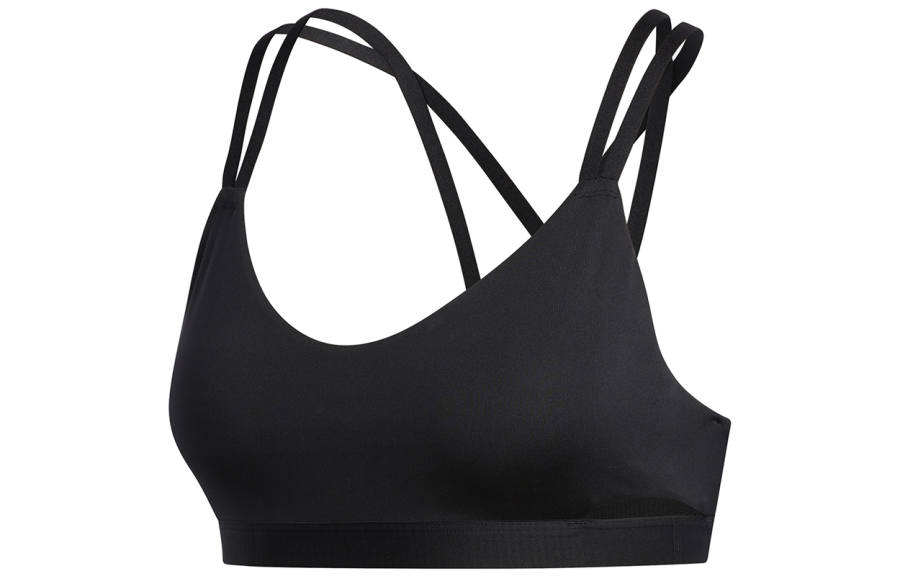 Adidas Adidas Sleeveless Sports Shirts Women's Black Asymmetrical Shoulder