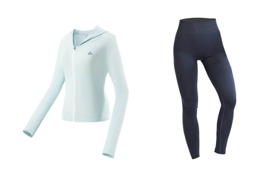 PEAK Fitness Sets Women's Hooded Thin