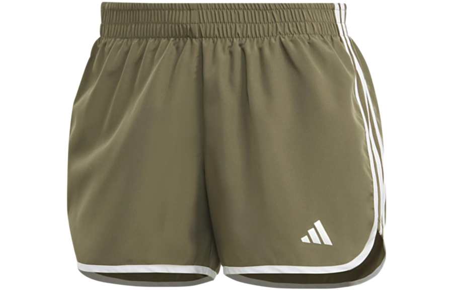 Adidas Adidas Sports Shorts Women's Olive Green Moderate Bermuda Shorts