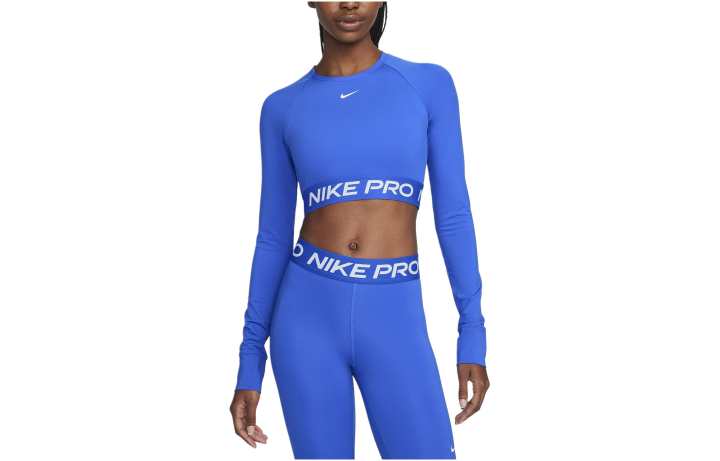 Nike Nike Pro Women's Dri FIT Cropped Long Sleeve Top