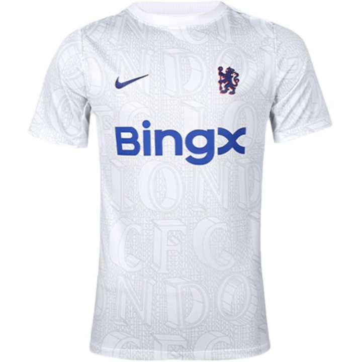 Nike Nike Chelsea Soccer Jersey Men's White Gray