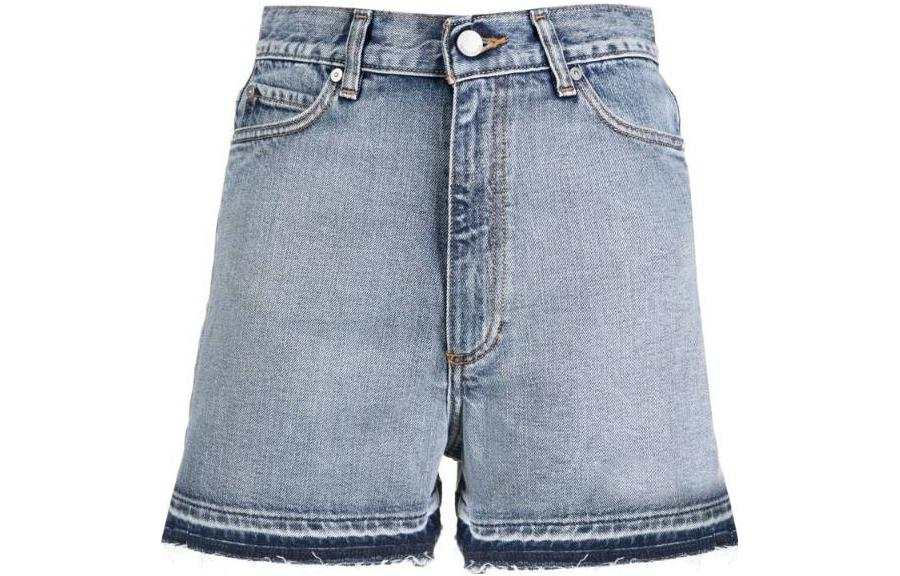 RED VALENTINO 【Previous Season】light-wash denim shorts