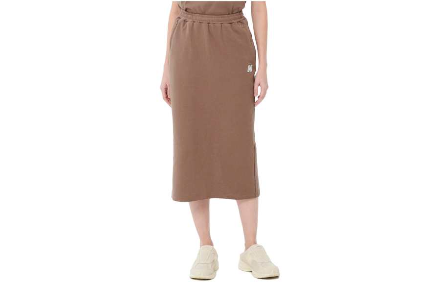 New Balance New Balance MET24 N Casual Long Skirt Women's Brown