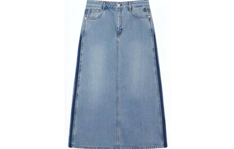 Teenie Weenie Casual Short Skirts Women's Light Blue Moderate Short A Line Skirt