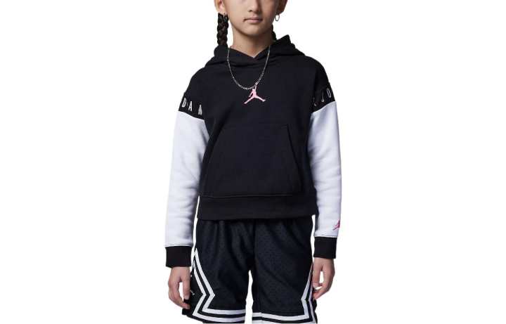 Jordan Jordan Sweatshirt Holiday Shine Black Kids'
