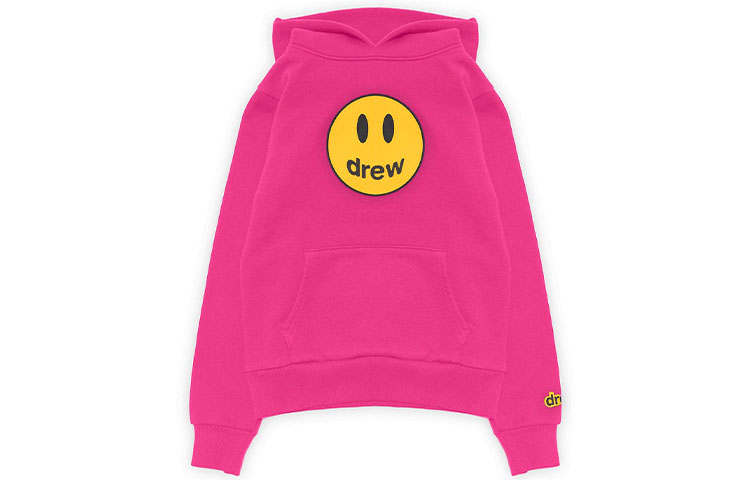 Drew House Sweatshirt Smiley Collection Magenta Kids'