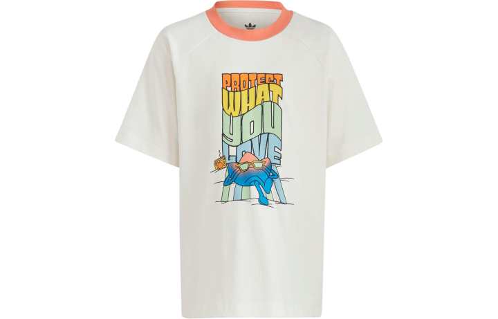 Adidas Adidas T Shirt Jade White Kids'
