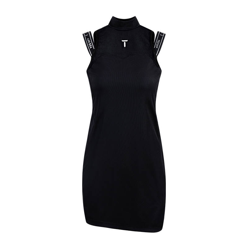 EUROPEAN TOUR Sleeveless Dress Women's Black