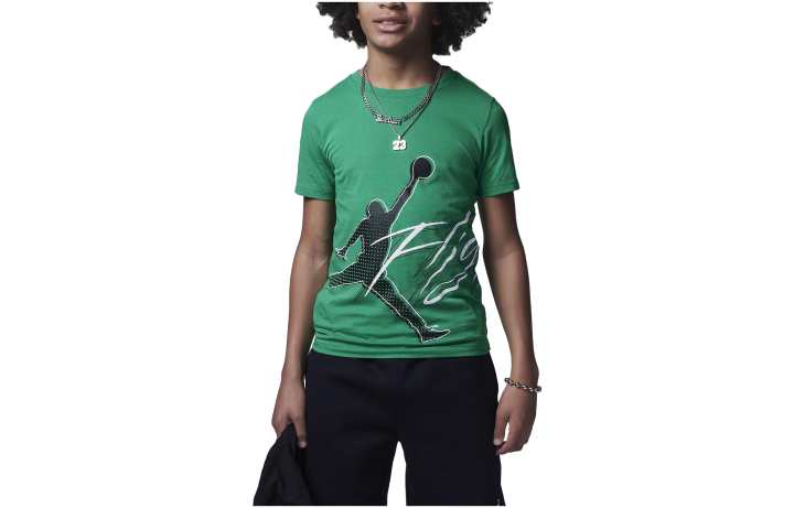 Jordan Jordan Kids T Shirts Crew Neck Moderate