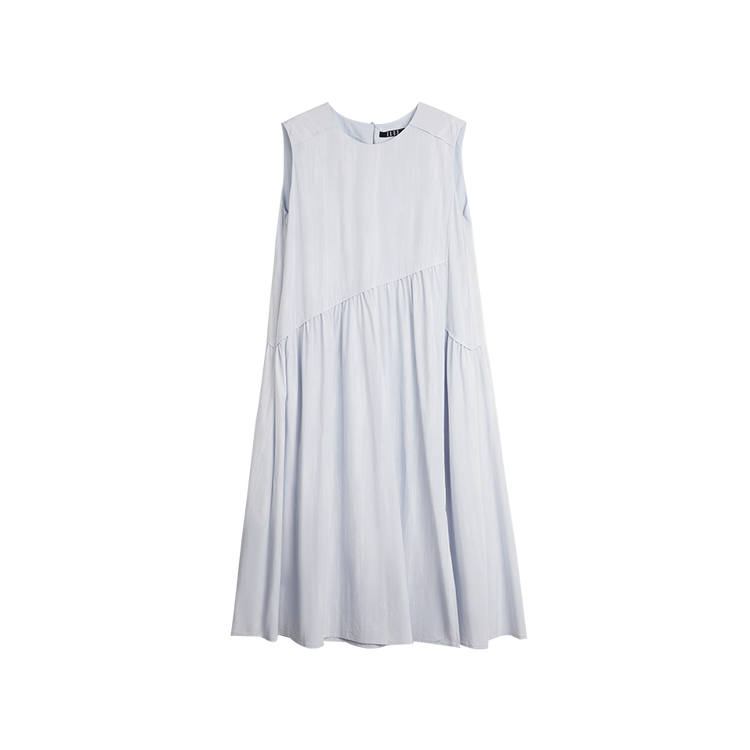 ELLE Sleeveless Dresses Women's Crew Neck Moderate Mid Length