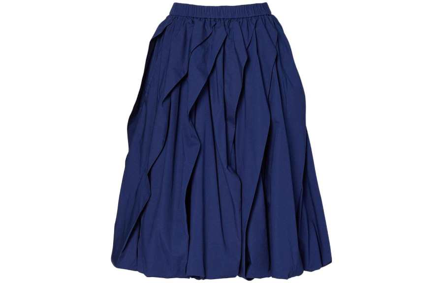 UNIQLO X Marni Women's Balloon Shape Skirt Navy