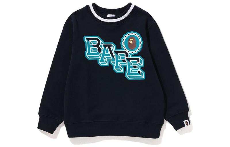 A BATHING APE Kids Sweatshirts Crew Neck Moderate