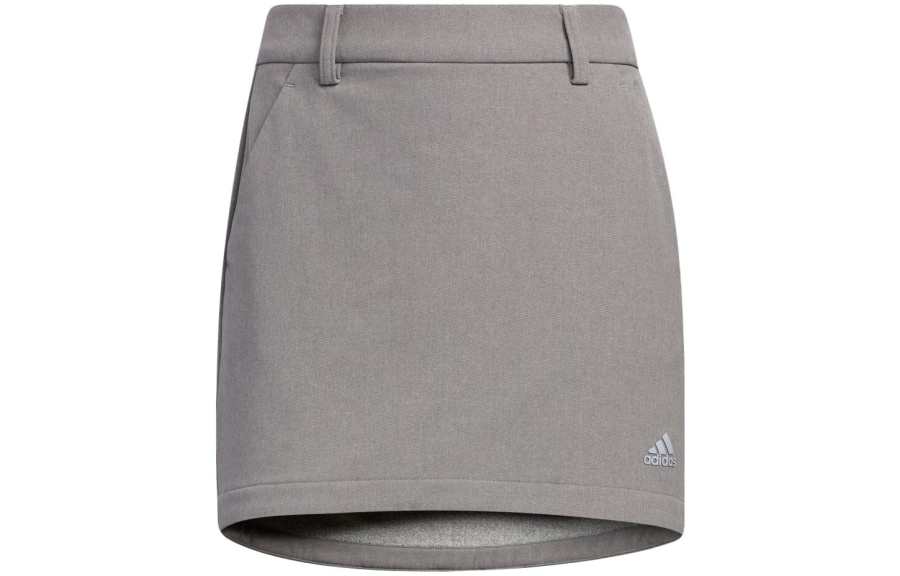 Adidas Adidas Casual Short Skirts Women's Gray Moderate Short Bodycon Skirt