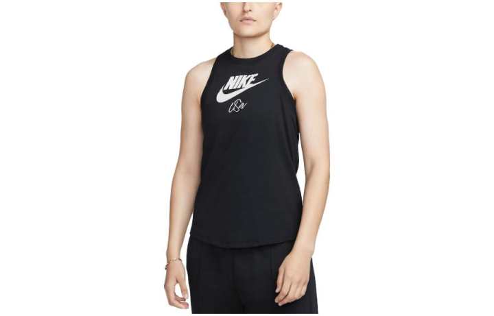 Nike Nike Sleeveless Sports Shirts Women's Black Other