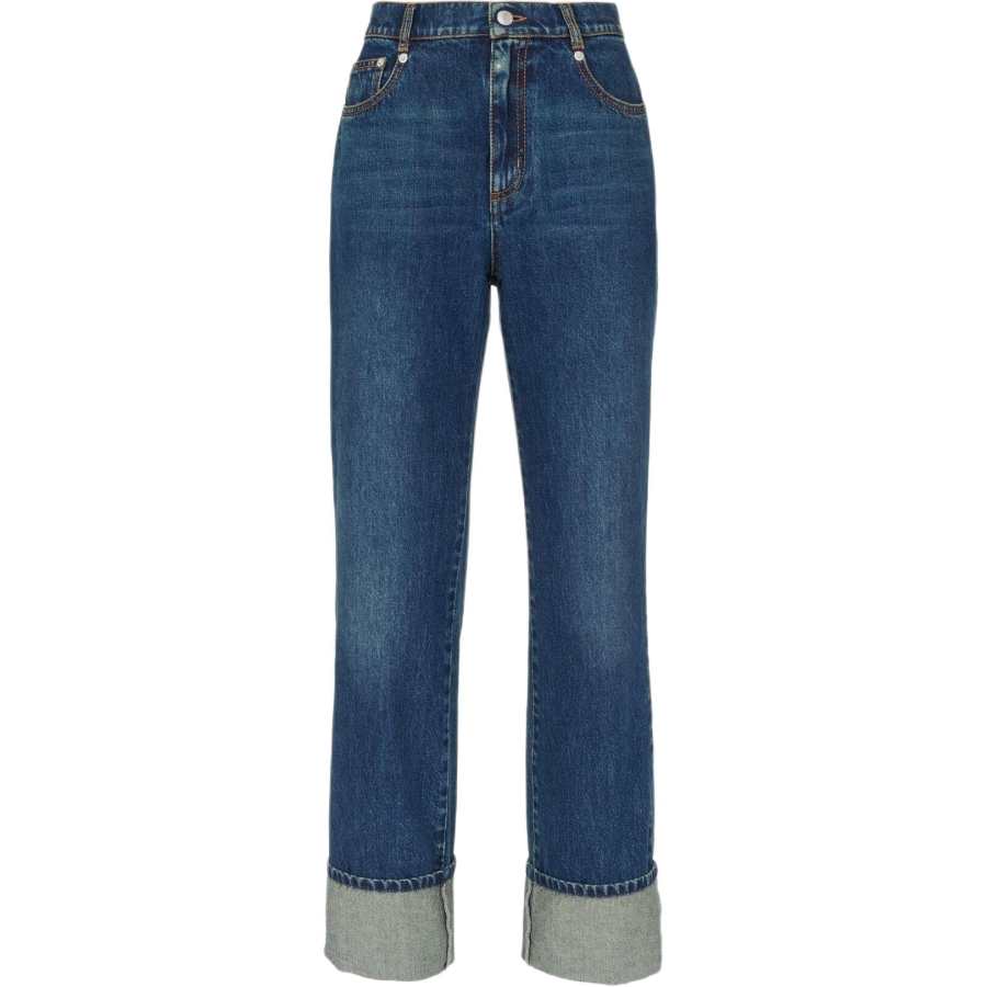 Alexander McQueen Alexander McQueen Logo Patch Jeans