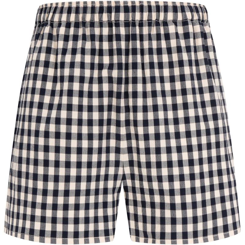 Tommy Hilfiger Casual Shorts Women's Black White Plaid 0MS