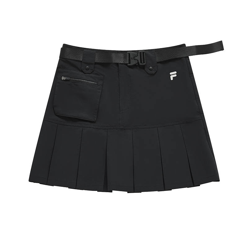 FILA FUSION SS24 Casual Short Skirts Women's Jet Black