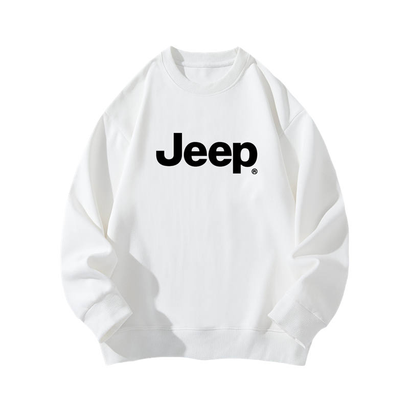 Jeep Grade School Sweatshirts Crew Neck Moderate