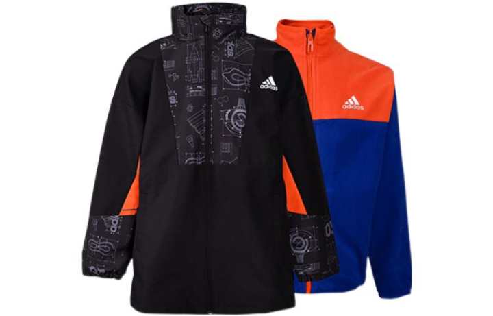 Adidas Adidas Kids Jackets Stand Collar Moderate