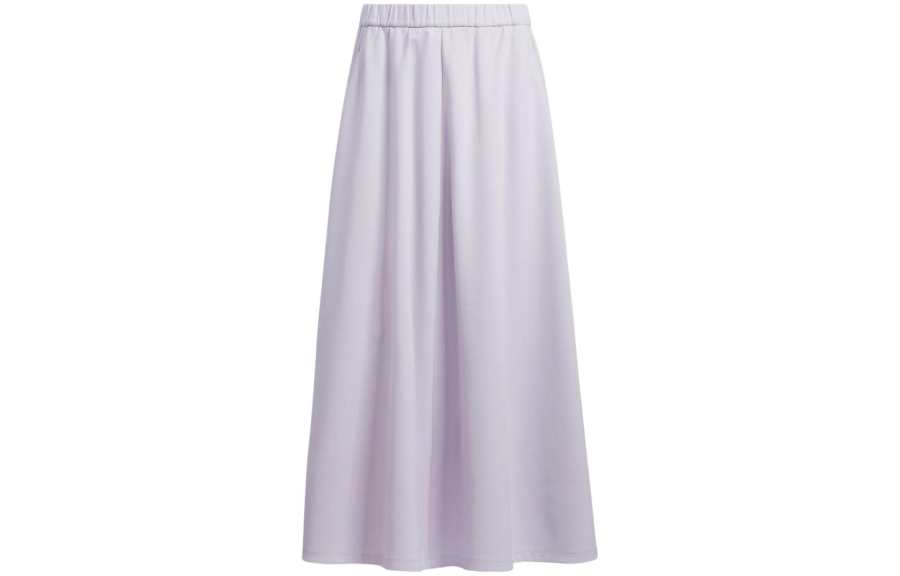 Adidas Adidas Casual Long Skirts Women's Purple Moderate Long Other