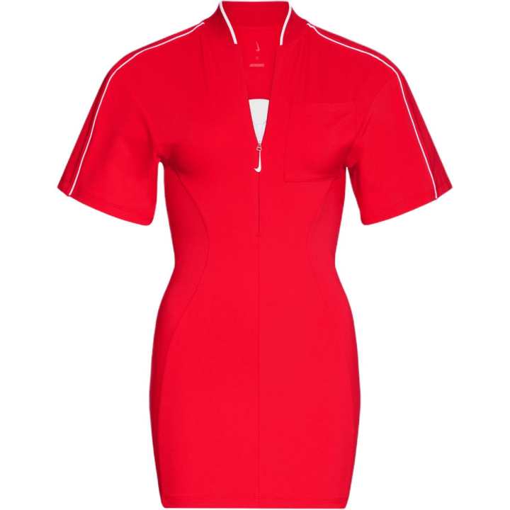Nike Jacquemus X Nike Short Sleeved T Shirt Dress Dark Red