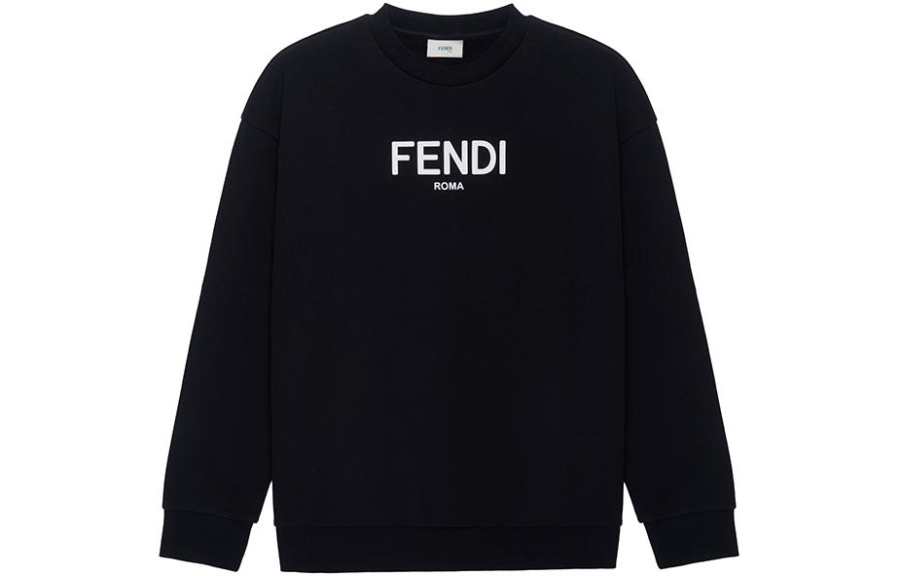 FENDI FW22 Sweatshirt Black Kids'