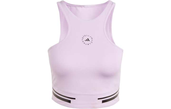 Adidas Adidas Truepace Running Logo-print Cropped Top