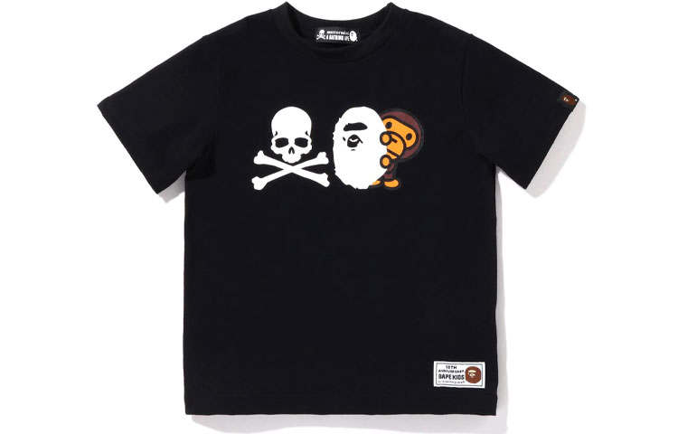 A BATHING APE Bape Kids® X Mmj Joint Collection T Shirt Boys And Girls Kids'